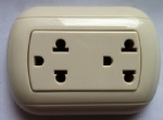 Bticino Oval American Socket Tomacorriente Sencillo